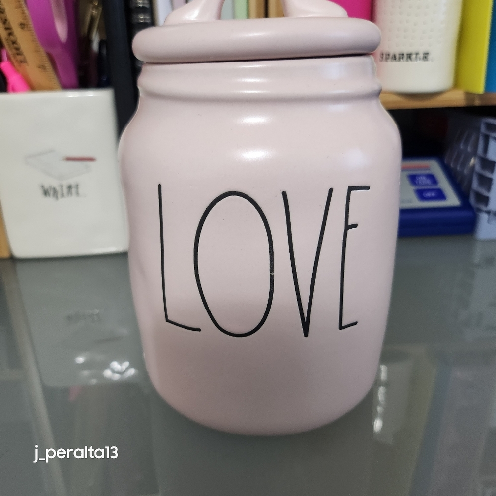Rae Dunn baby LOVE canister